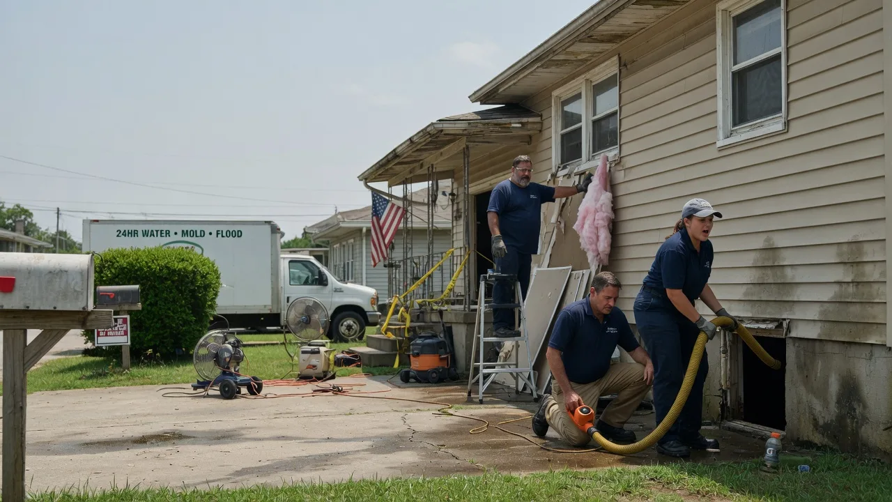 Water Damage Repair in Big Prairie, OH near me